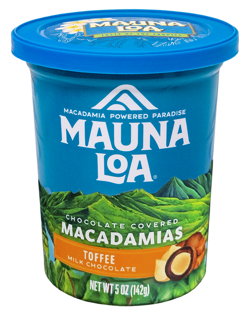 Mauna Loa Macadamia Nuts - Single Cup
Milk Chocolate Toffee* 5 oz