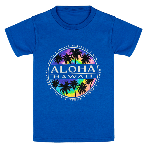 HPS® Child's Tee - Tie Dye: Royal Blue