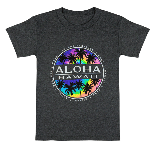 HPS® Child's Tee - Tie Dye: Charcoal Heather