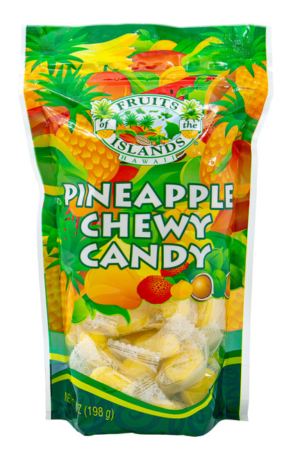 Fruits of the Island Pineapple Chewy Candy Package