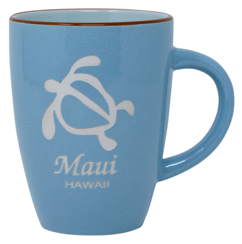 MAUI Island Collection Mug - Honu: Light Blue