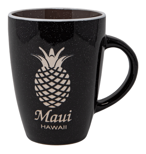 MAUI Island Collection Mug - Pineapple: Dark Grey