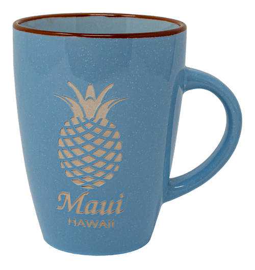 MAUI Island Collection Mug - Pineapple: Light Blue