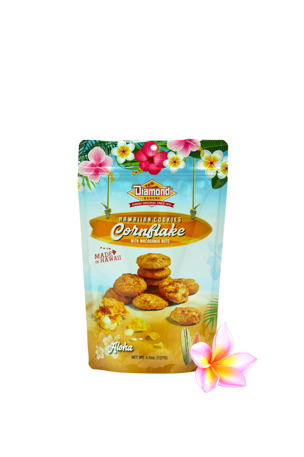 Diamond Bakery
Hawaiian Cookies - Cornflake Macadamia Nut