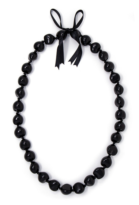果物 coco lei Kukui Nut Lei - Painted: Purple