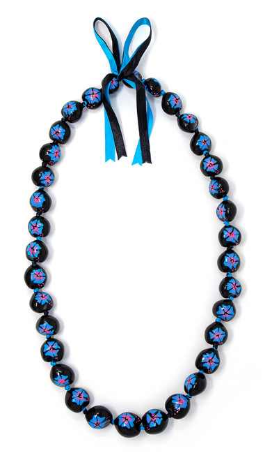 Kukui Nut Lei - Hawaiian Lei Necklace - Hawaiian Kukui