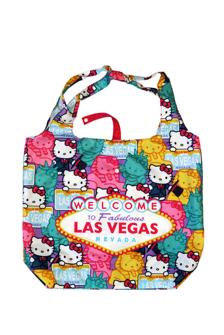 Hello Kitty® LAS VEGAS Foldable Tote: Pattern
unrolled large tote