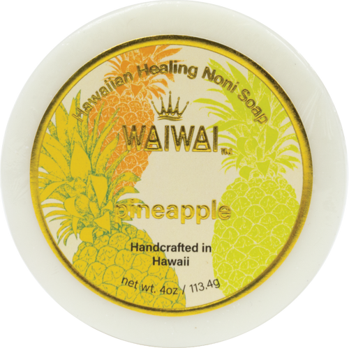 WaiWai Noni Soap 4oz: Pineapple