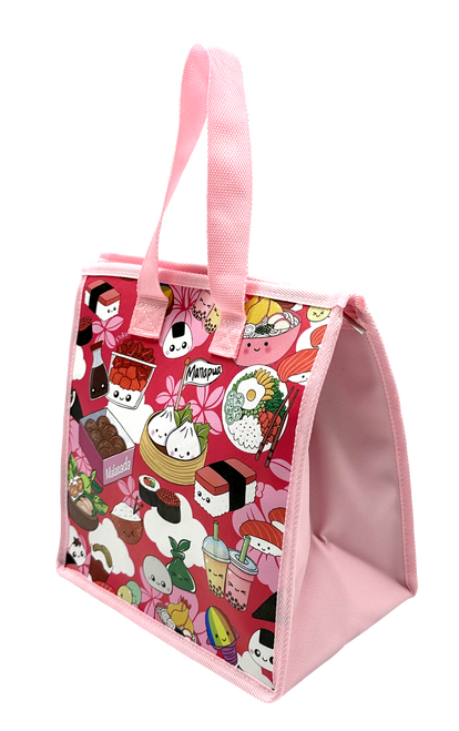 Insulated Lunch Bag: Medium - Pink Ono