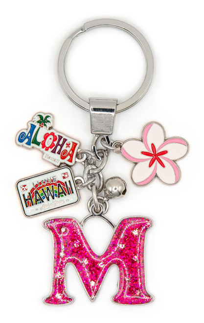 Island Girl® Charm Keyring: M