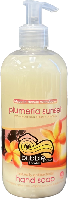 Bubble Shack Liquid Hand Soap: Plumeria Sunset