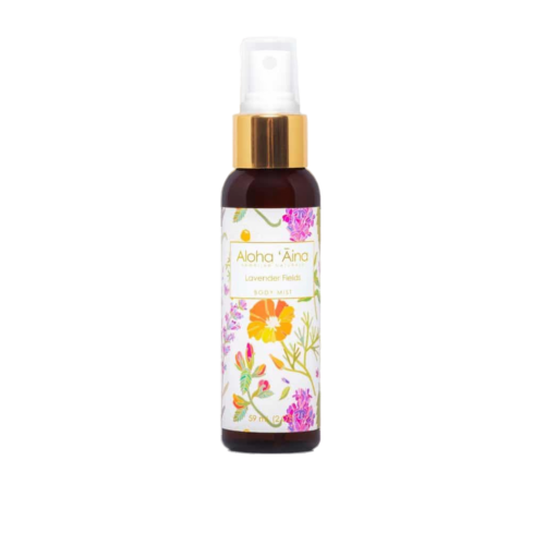 Aloha ‘Aina Body Mist 2oz: Lavender Fields (FRONT)