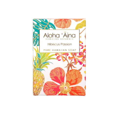 Aloha ‘Aina Pure Soap 5oz: Hibiscus Passion