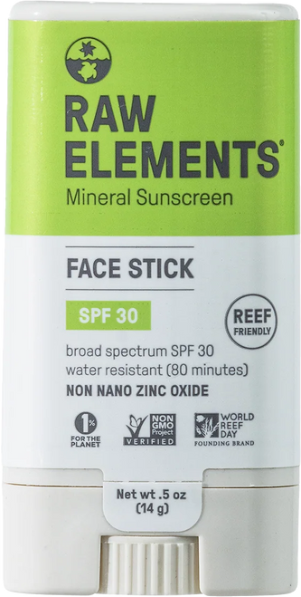 Raw Elements Eco Formula Face & Body SPF 30: Stick