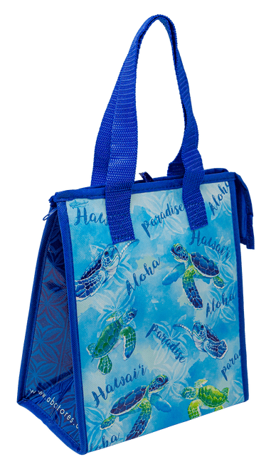 Hawaiian Design Hot & Cold Tote: Honu Watercolor