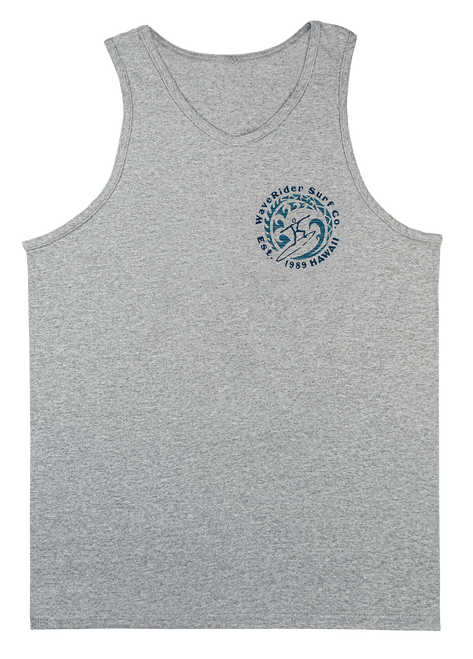 Men's Tank Top - Petro Wave: Grey Heather
FRONT