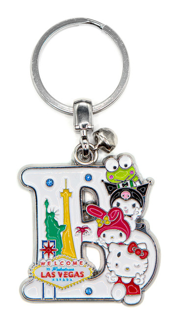 Hello Kitty® & Friends LAS VEGAS Initial Keyring: B