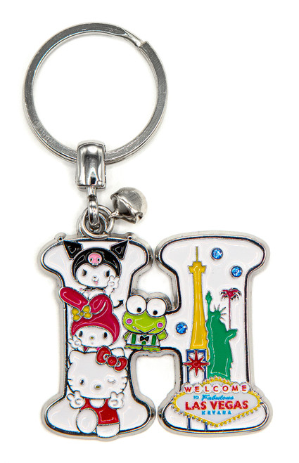 Hello Kitty® & Friends LAS VEGAS Initial Keyring: H