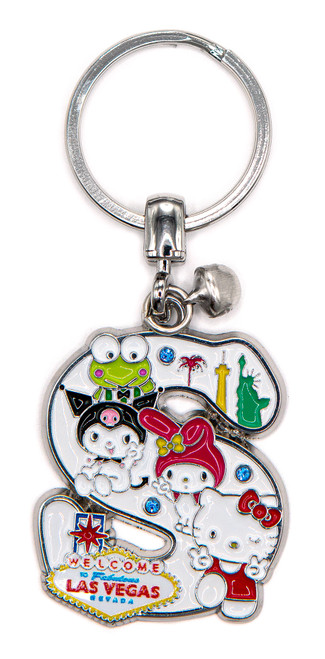 Hello Kitty® & Friends LAS VEGAS Initial Keyring: S