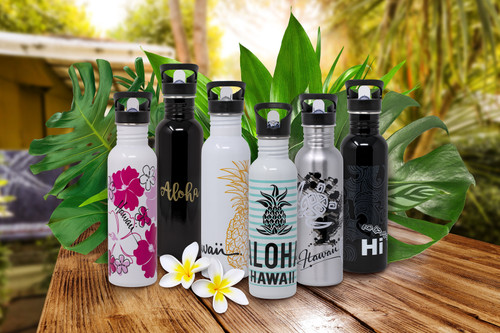Stainless Steel Hydration Bottle - Assorted Designs