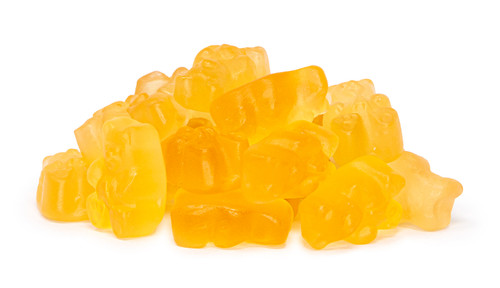 Fruits of the Island Gummi Bears 8oz - Pineapple