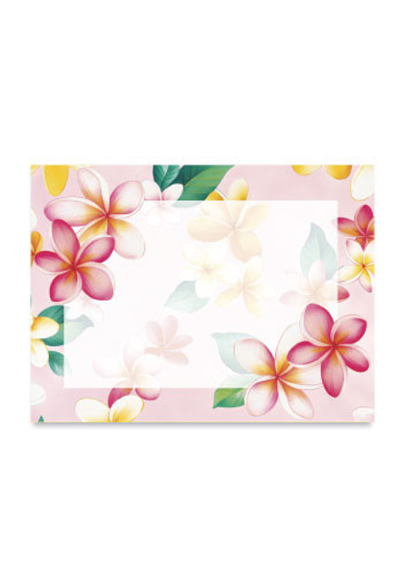 Hawaiian Design Stick 'N Notes - Single Pad: Plumeria Pink