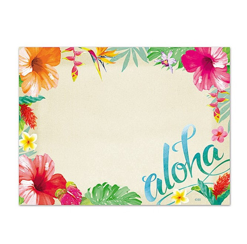 aloha voyageページ Hawaiian Design Notepad: Aloha Floral