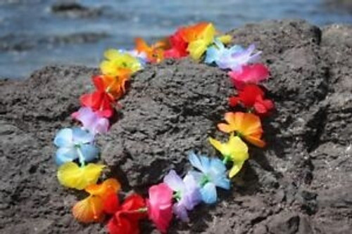 Silk Floral Lei