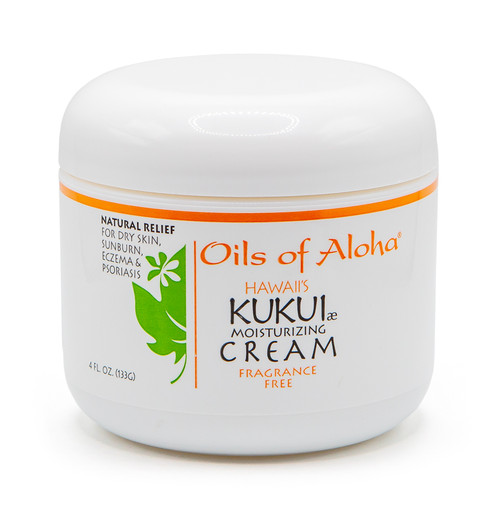 Oils of Aloha Kukui Nut Moisturizing Cream 4oz in Fragrance Free