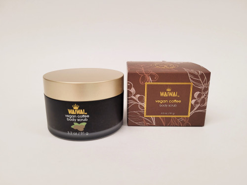 WaiWai Sugar Scrub 4oz: Coffee