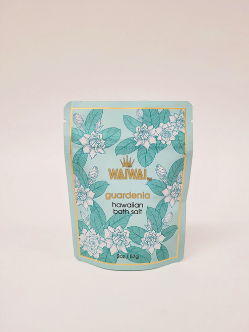WaiWai Bath Salt 2oz: Gardenia