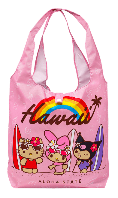 Hello Kitty® Foldable Totes: Friends Surf