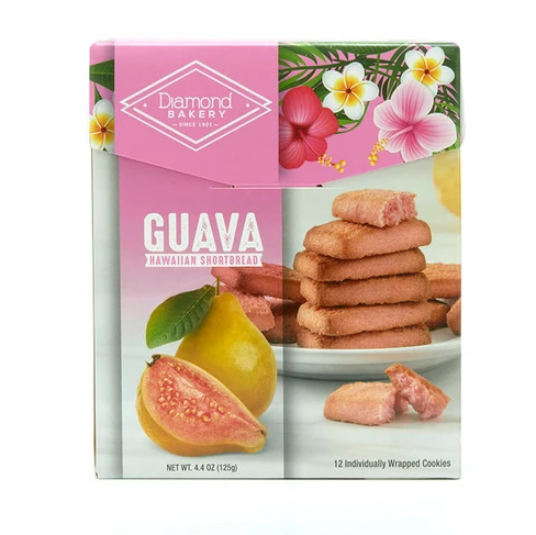 Diamond Bakery Shortbread Cookies - Guava Front