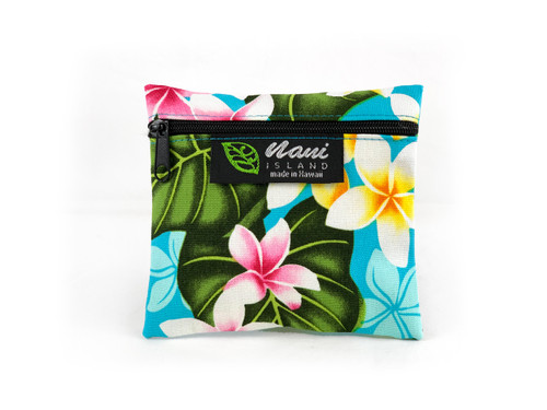 Island Style Coin Purse - Plumeria Chain