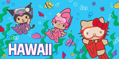 Hello Kitty® & Friends Beach Towels: Dive