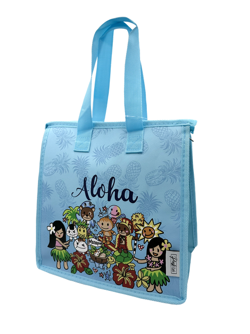 Insulated Lunch Bag: Medium - Island Fun