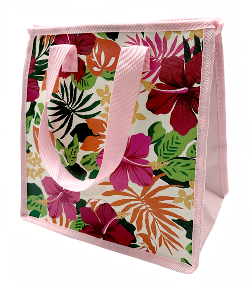 Insulated Lunch Bag: Small - Spring Garden