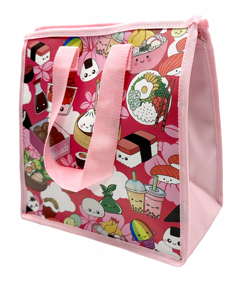 Insulated Lunch Bag: Small - Pink Ono