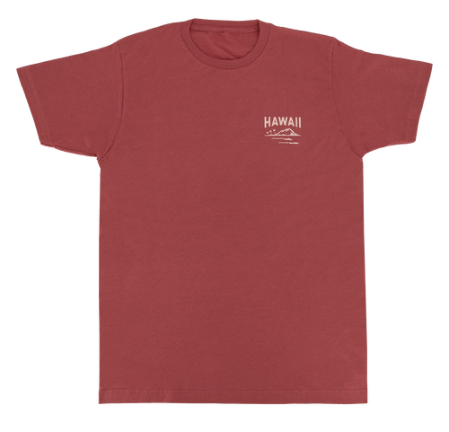 Crew Neck Tee - Original Aloha: Terracotta
front
