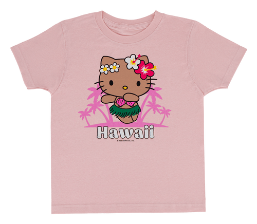 Hello Kitty® & Friends Child's Tee - Hello Kitty® Hula: Pink Front