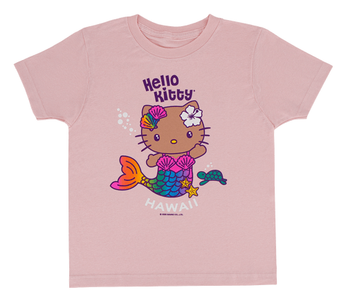 Hello Kitty® & Friends Child's Tee - Hello Kitty® Mermaid: Pink Front