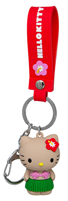 Hello Kitty® & Friends Mascot Keyring: Hello Kitty Hula
front