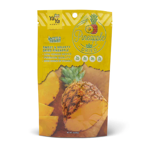 YaYa Hawaii: Dried Fruit - Pineapple Front