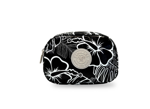 Moana Breeze Tyvek Cosmetic Pouch - Monstera Lover: Black
