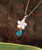 Island Opals® Plumeria Drop Necklace