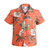 Aloha Shirt - Brick Floral