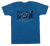 Crew Neck Tee - Hangloose Frame - Royal Heather