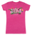 Island Girl® Surf Tee - Garden in Fuchsia Heather color