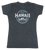 Island Girl® Surf Tee - Island Life  - Charcoal Heather