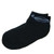 Men's Socks - black color sock with white longboard design